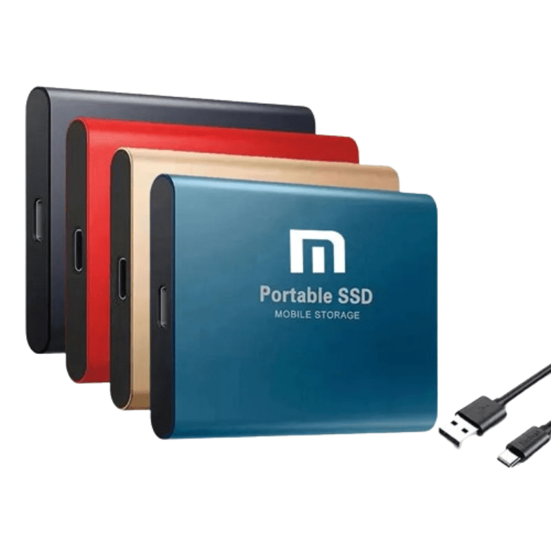 Disque dur externe portable USB 3.1/Type - C - 7.5 cm, Aluminium - Maison du portable