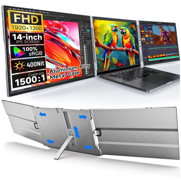 Écran Portable 14’’ IPS Full HD 1080p – Travaillez Mieux, Partout - Maison du portable