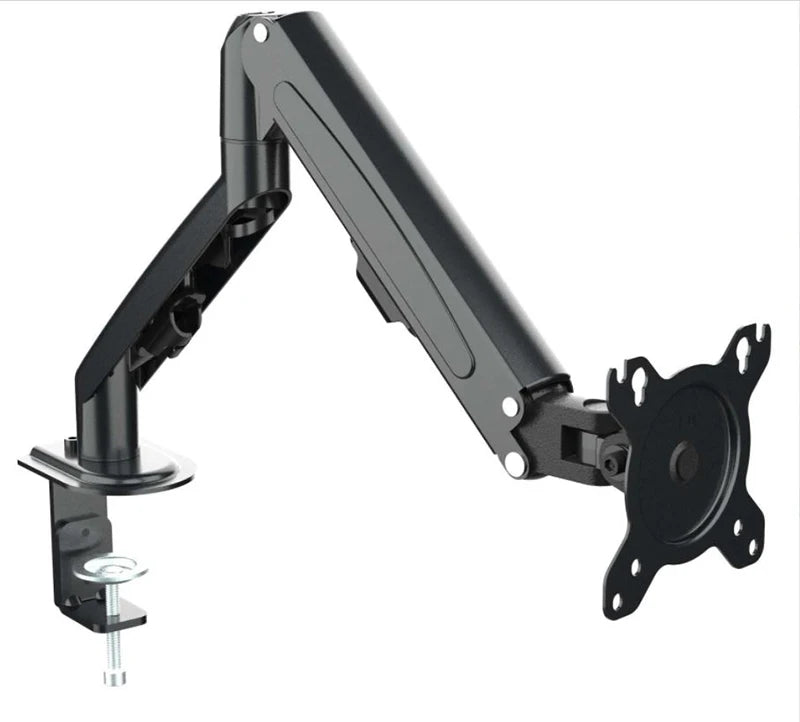 Support d’Écran à Bras Articulé Hyvarwey 17" à 27" avec Ressort à Gaz – Réglable à 360° - Maison du portable